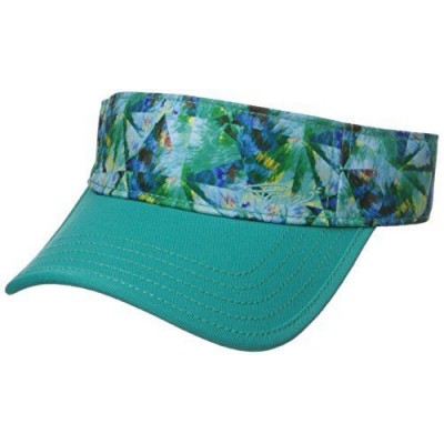 NWT prAna 's La Viva Visor  Emerald Pinwheel  Headband Hat One Size O/S NEW 889760070597 eb-51752713